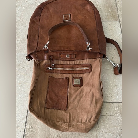 Campomaggi Free People Gorgeous Studded Leather Embellished Crossbody Tote Bag - Picture 11 of 16